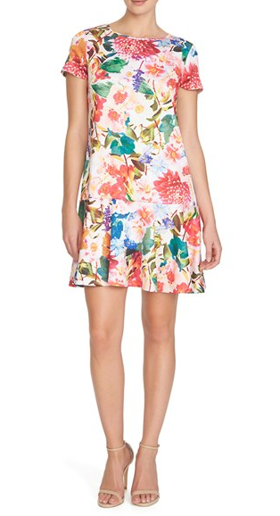 floral dress, cece, cynthia steffe