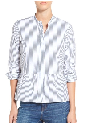 Madewell Peplum Top