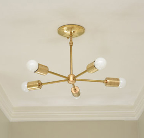 Brass Sputnik Light