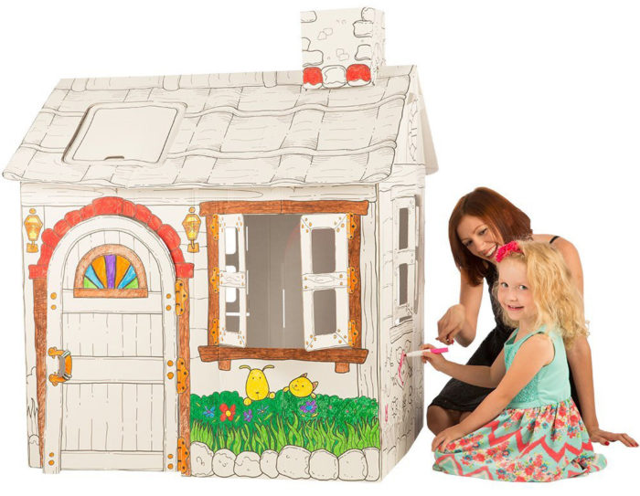 cardboard playhouse