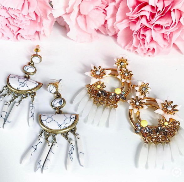 Baublebar earrings for Spring