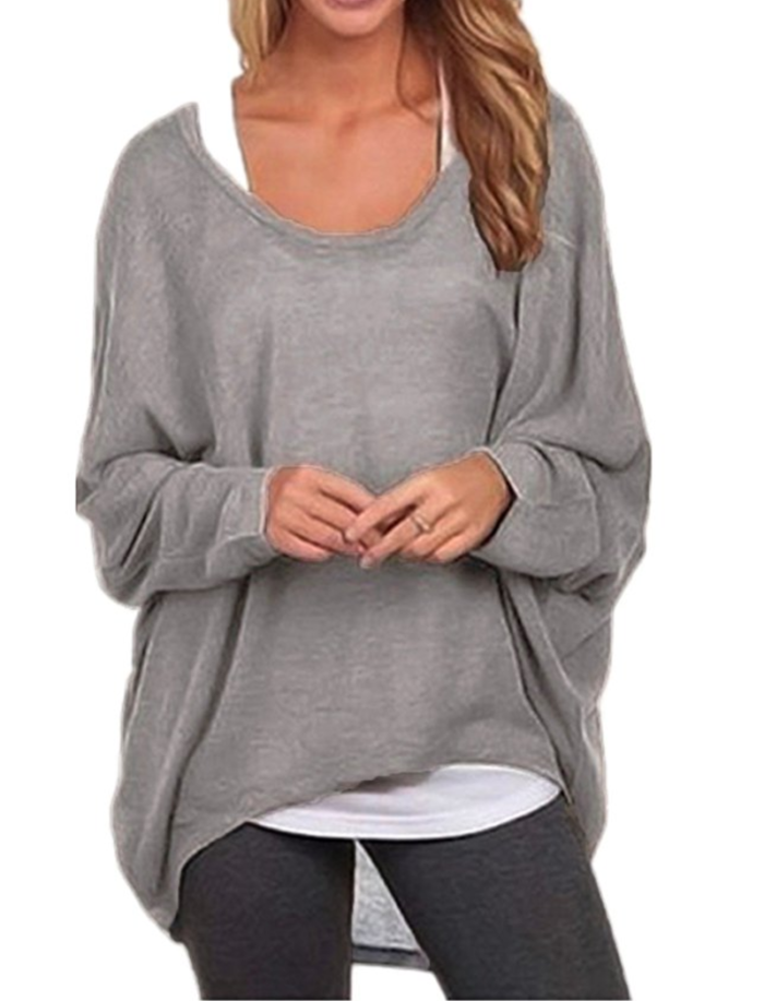 grey pullover