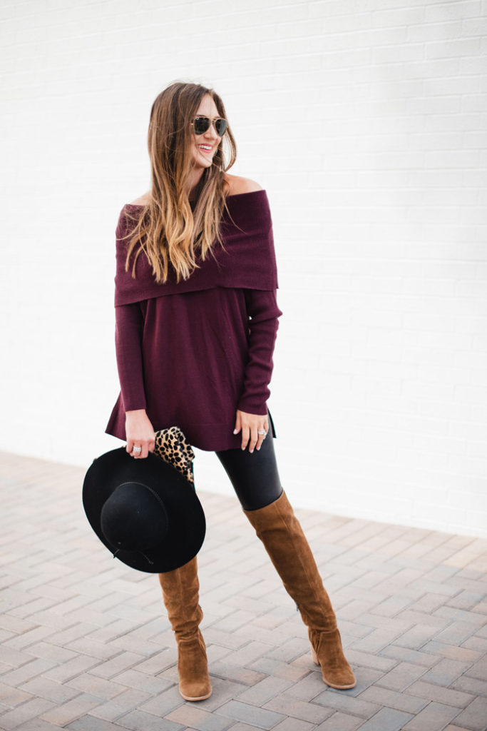 Ideas on how to style Spanx leggings for Fall