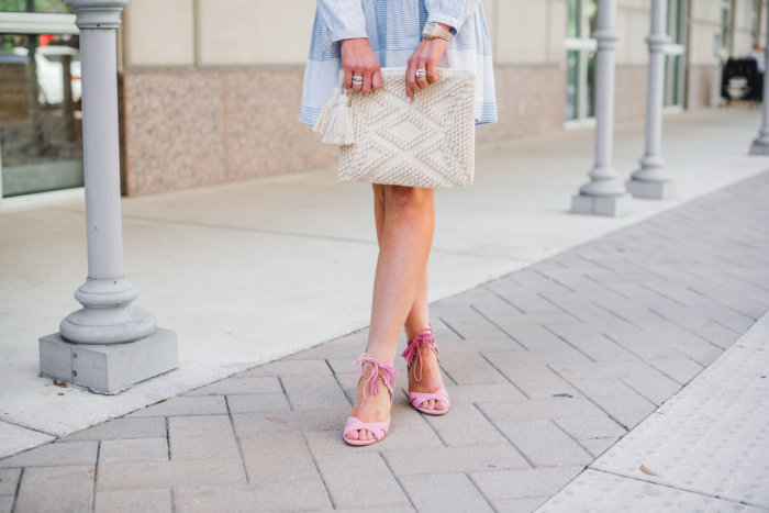 LOFT Dress styled two ways by popular Texas fashion blogger, Style Your Senses