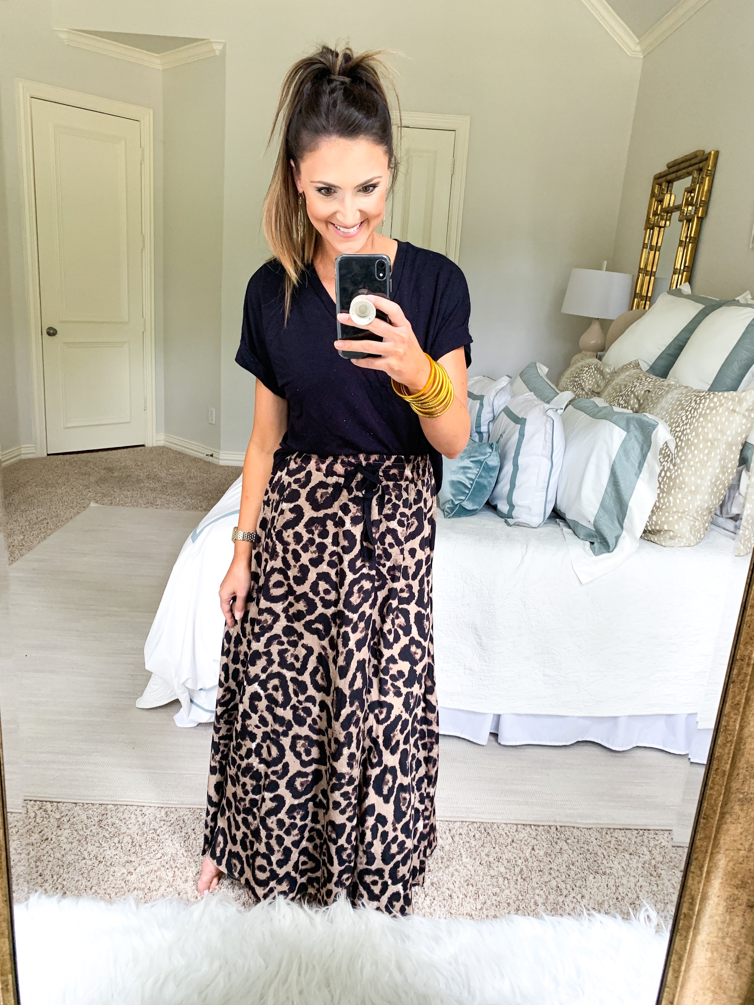 Leopard Midi Skirt | Amazon Fashion Haul | Style Your Senses