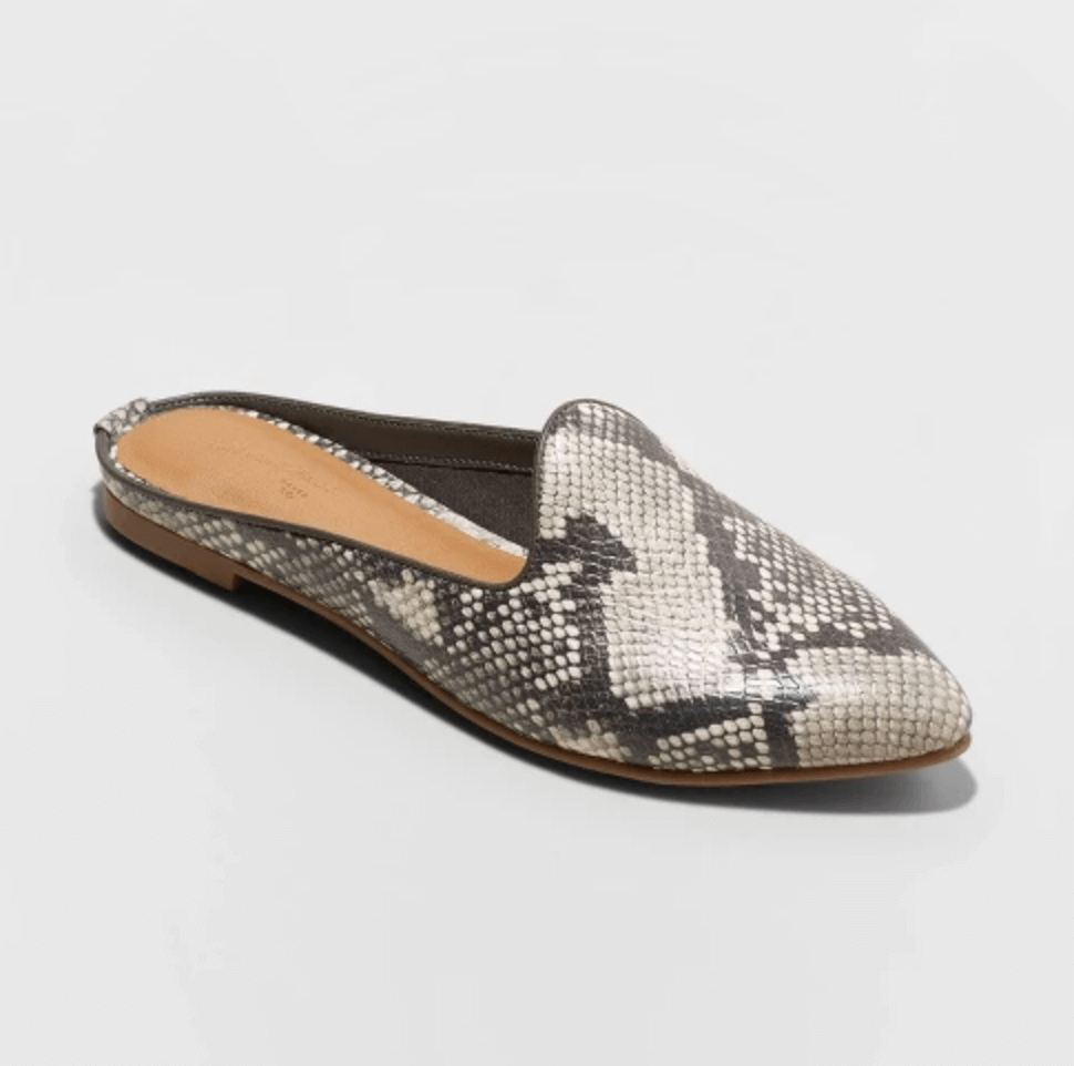 animal print mules | leopard mules from target