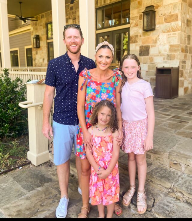 So thankful to all of the brave men and women who protect and defend our freedoms here and abroad. We are eternally grateful for your service and sacrifice 🇺🇸Thankful for a weekend to unplug and to also look around and recognize so much good that still exists in this world— nature, old school games, family time and s’mores. It was just what we needed. Loved our time @hyattlostpines to kick off summer. Will post a reel later with some highlights 💕